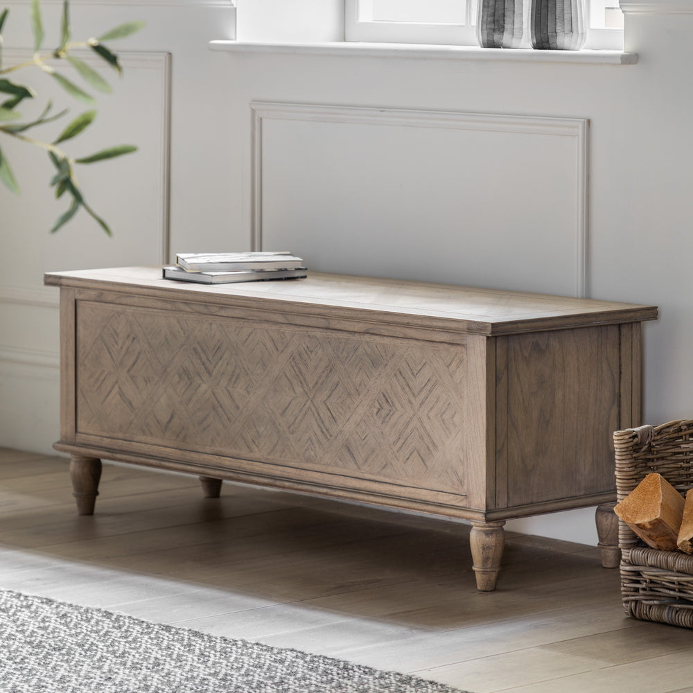 Zen Collection Mindy Ash Bench Chest