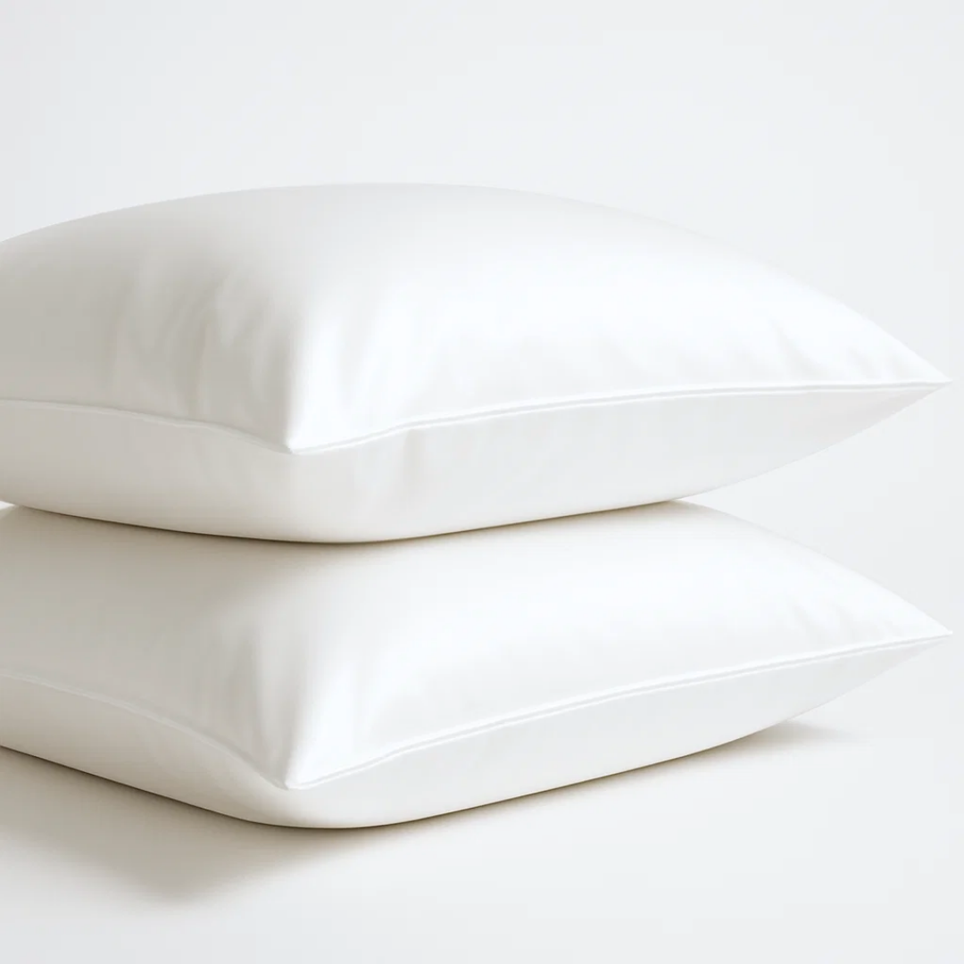 Light & Airy Pillowcase Pair in White (Bamboo)