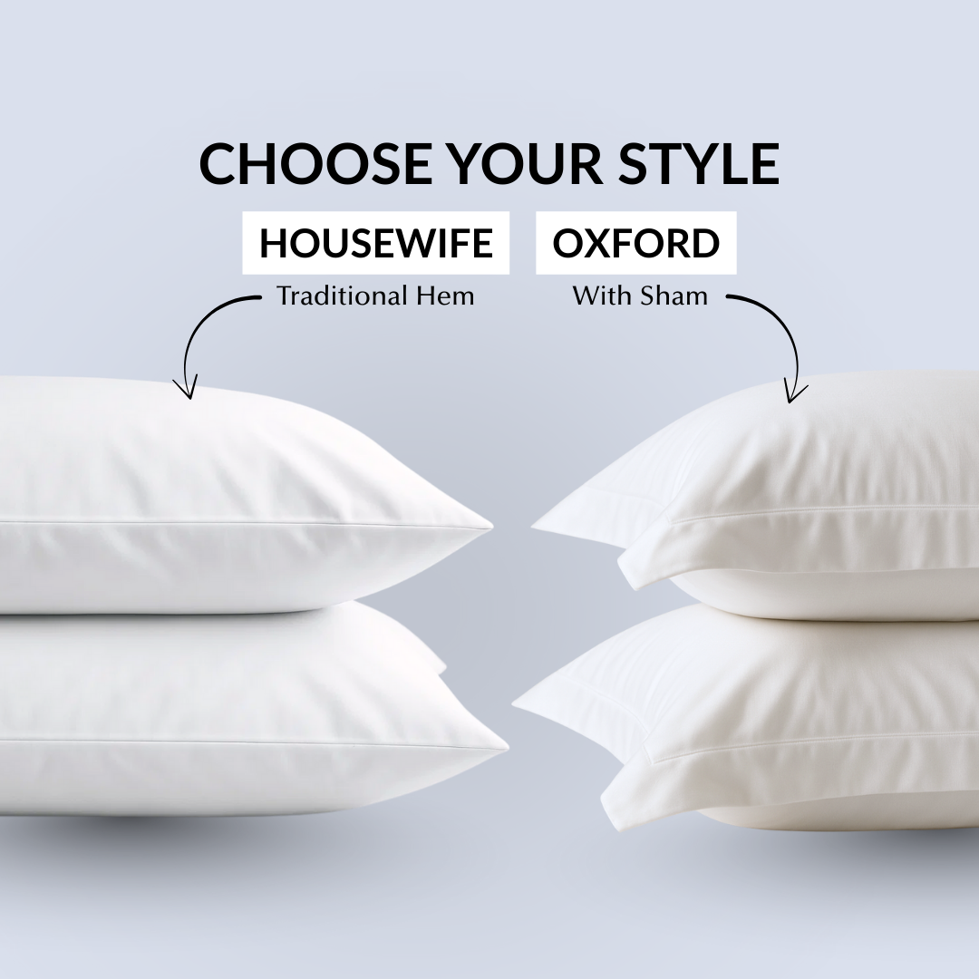 Light & Airy Pillowcase Pair in White (Bamboo)