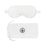 Masque pour les yeux en soie pour dormir en blanc (soie d'eucalyptus)  Masque pour les yeux en soie pour dormir en blanc (soie d'eucalyptus)