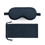 Essential Silk Sleep Eye Mask in Navy (Eucalyptus Silk) Essential Silk Sleep Eye Mask in Navy (Eucalyptus Silk)