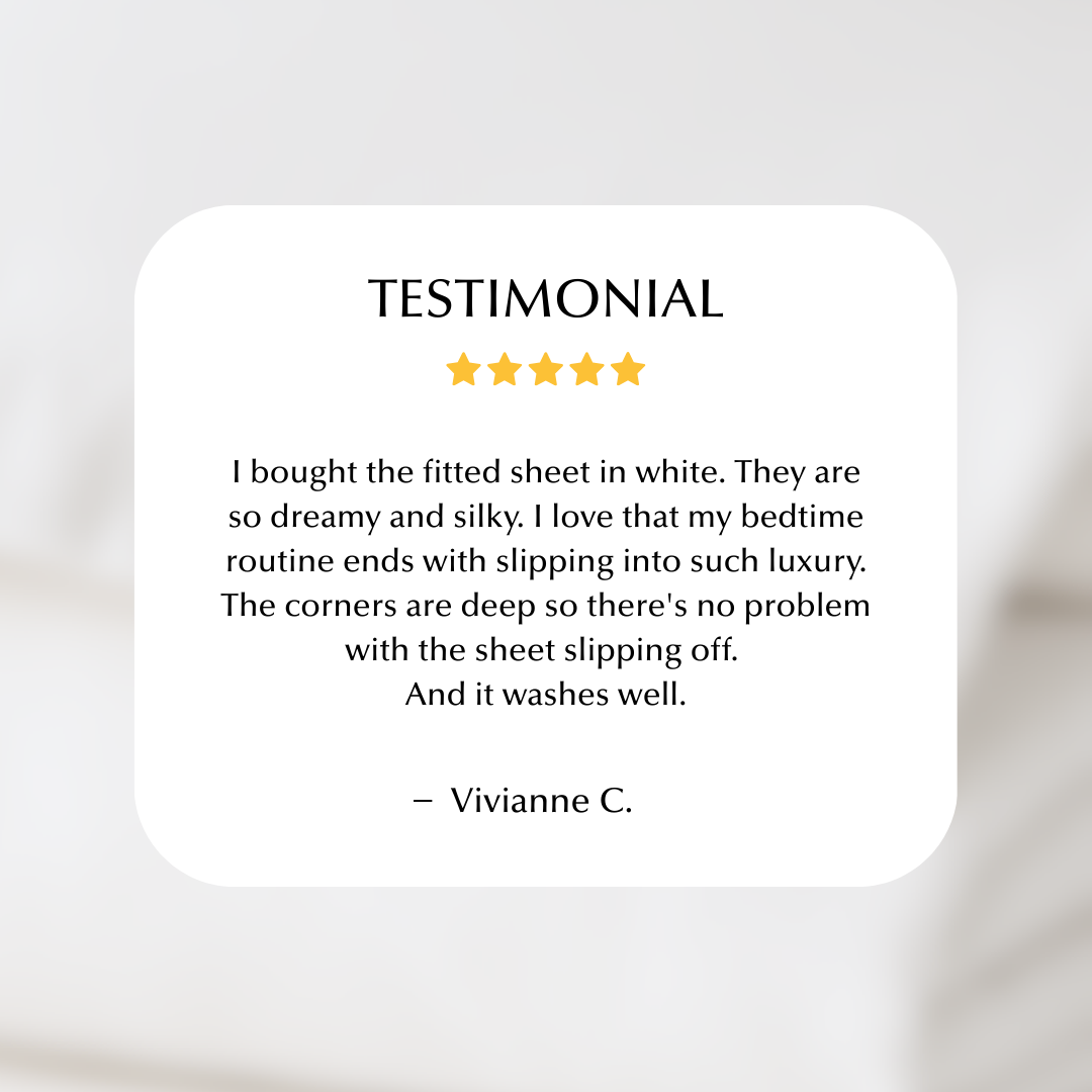 Drap-housse en blanc (bambou)