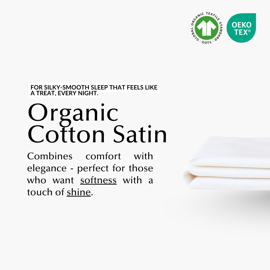 Soft & Silky Flat Sheet in White (Organic Cotton)