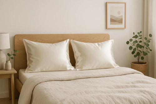 Eucalyptus Silk vs Cotton Pillowcases - Hair & Skin Benefits