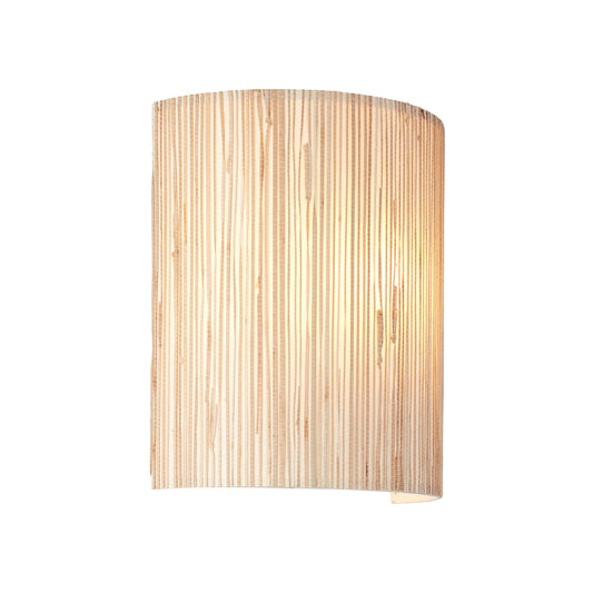 Namaste Collection Seagrass Wall Light Sconce