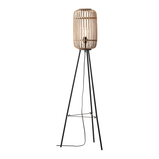 Gaia Collection Bamboo Floor Lamp in Natural