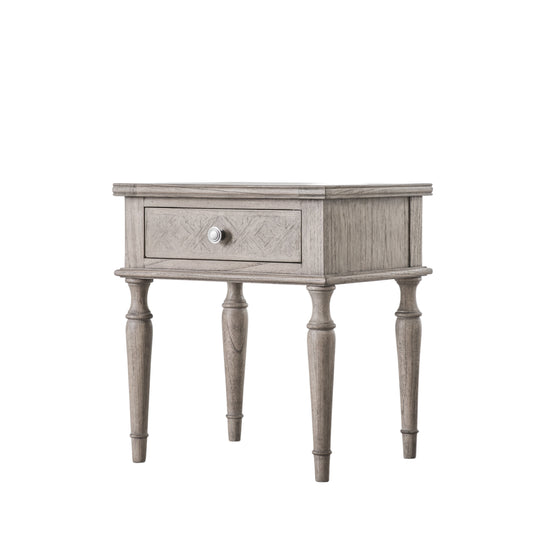 Zen Collection Mindy Ash Drawer Side Table