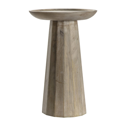 Zen Collection Distressed Mango Side Table
