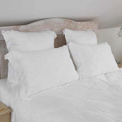 Light & Airy Pillowcase Pair in White (Bamboo)