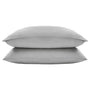 Grey Silk Pillowcases