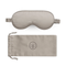 Essential Silk Sleep Eye Mask in Grey (Eucalyptus Silk)
