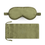 Essential Silk Sleep Eye Mask in Sage (Eucalyptus Silk)