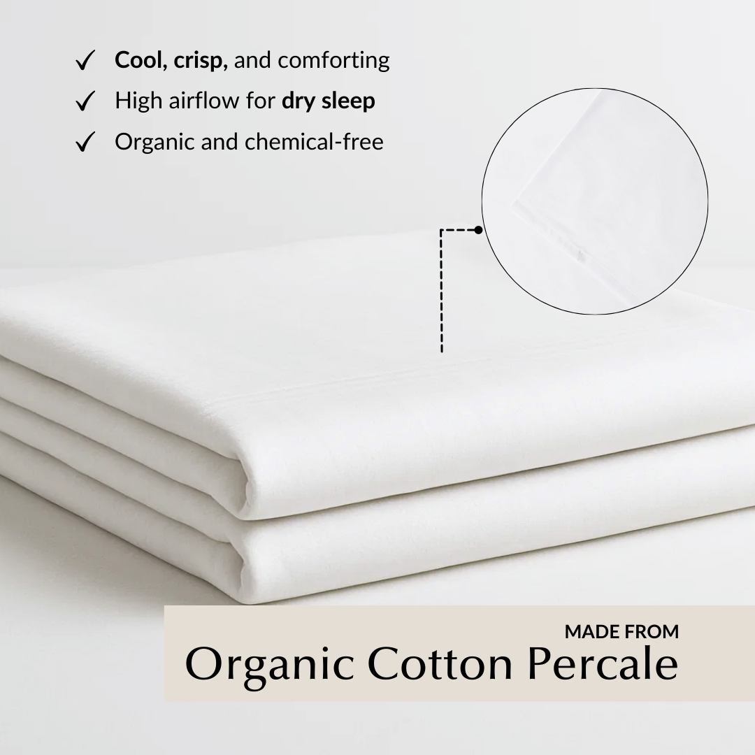 Bettlaken in Weiß (Bambus)