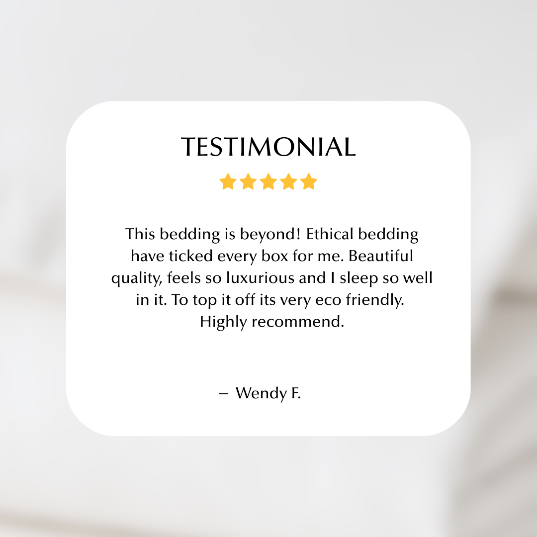 Soft & Silky Duvet Cover in White (Organic Cotton)