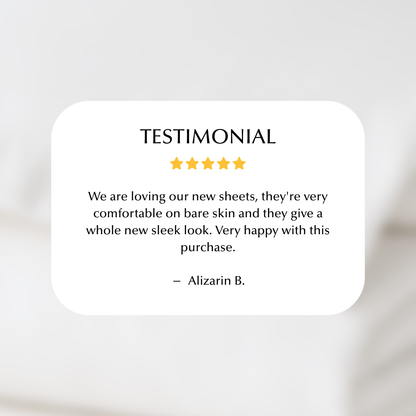 Soft & Silky Flat Sheet in White (Organic Cotton)