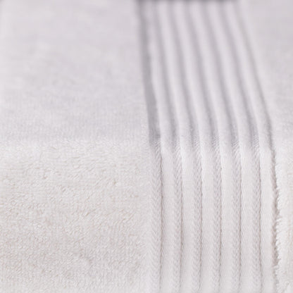 Luxury Bamboo Towel Set in White