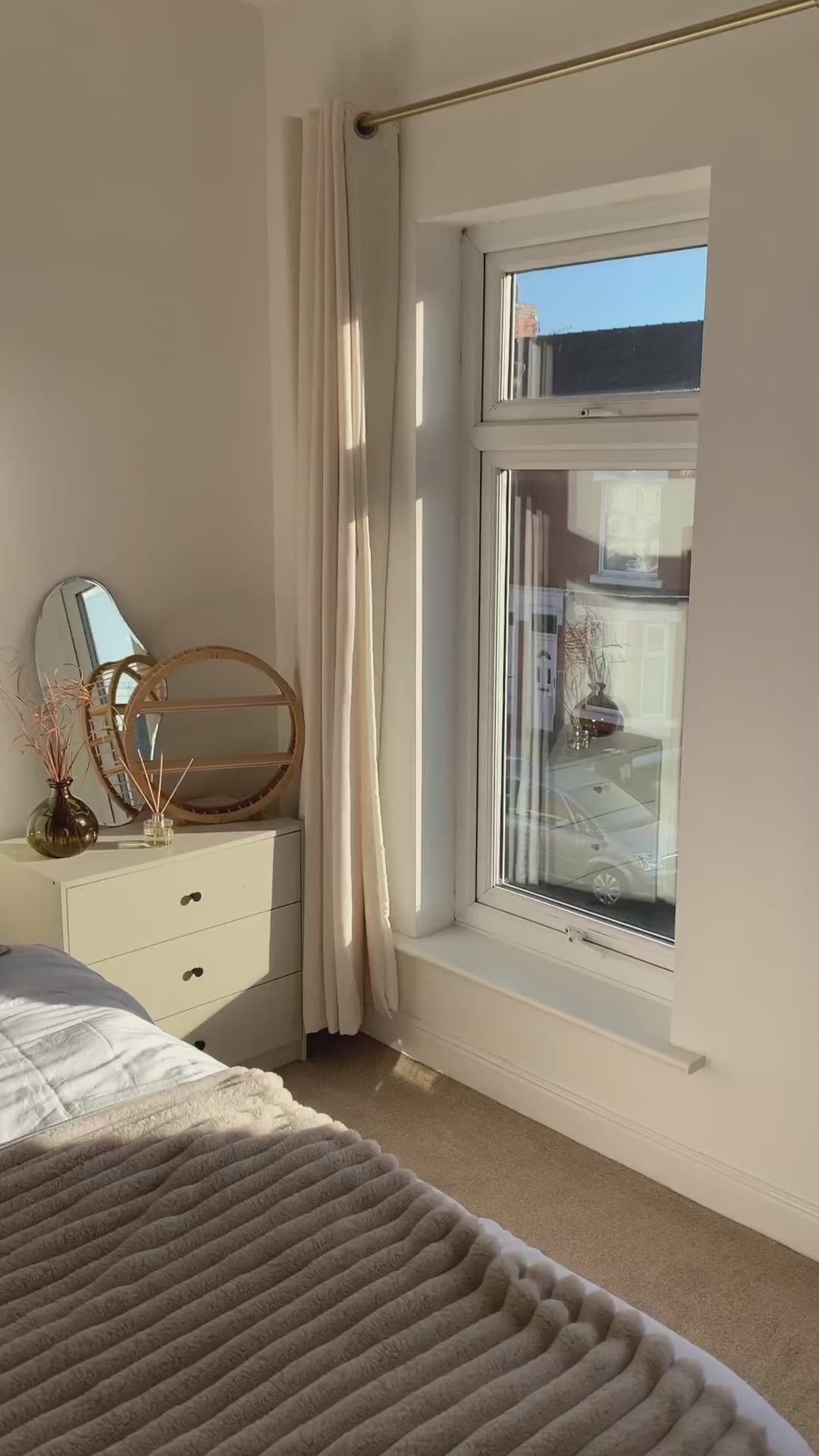 Housse de couette en gris (soie d'eucalyptus) 