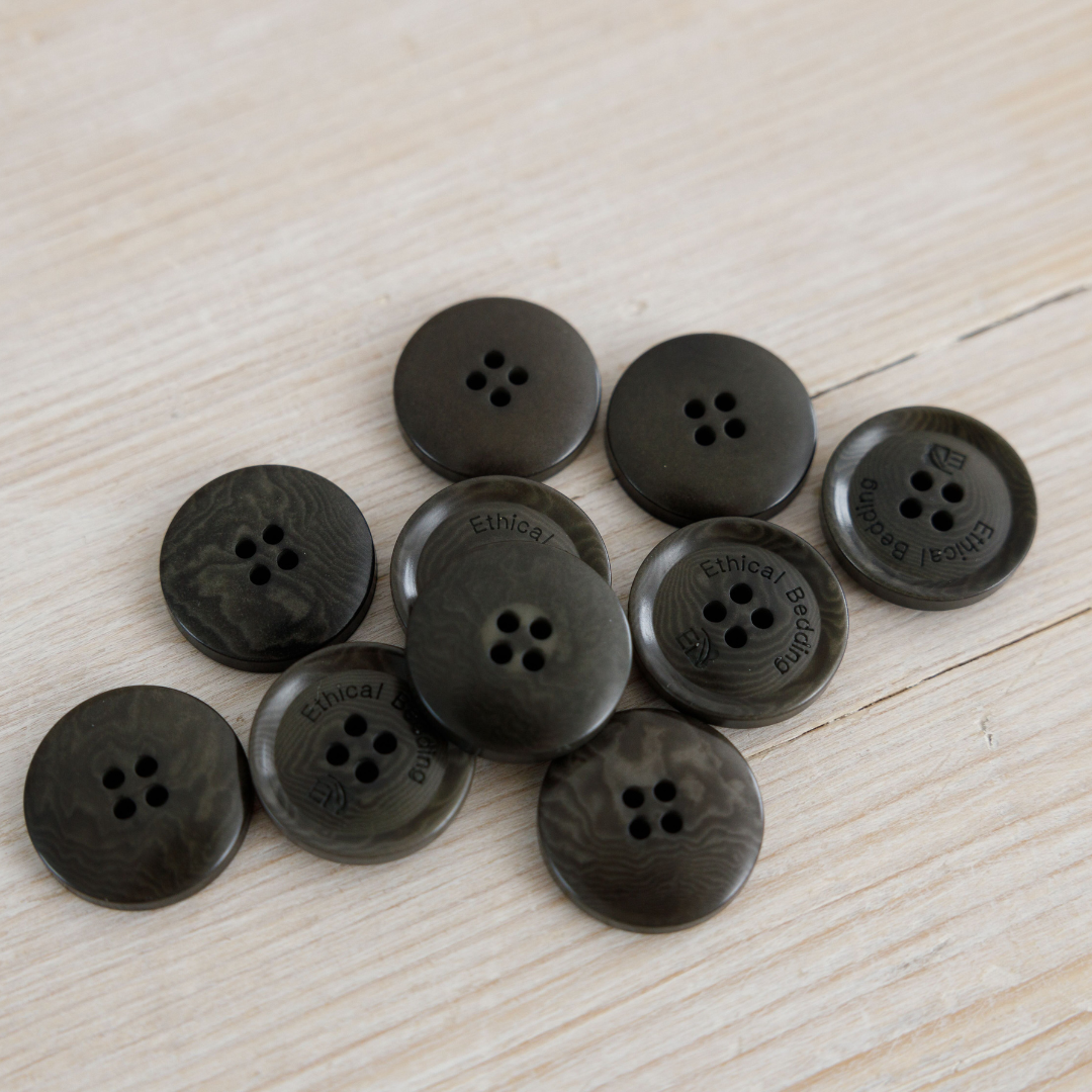 Housse de couette en gris (soie d'eucalyptus) 