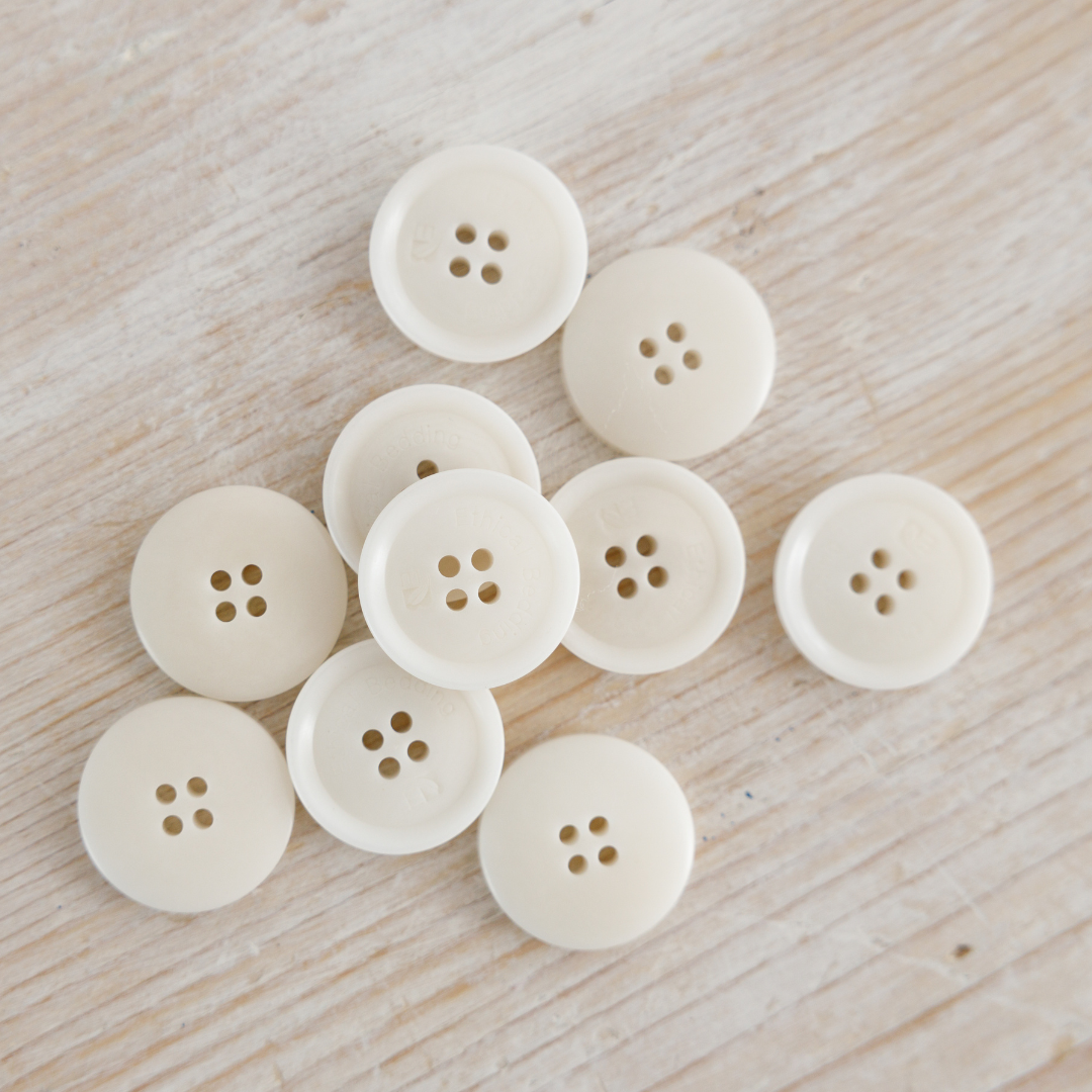 Housse de couette en blanc (soie d'eucalyptus) 