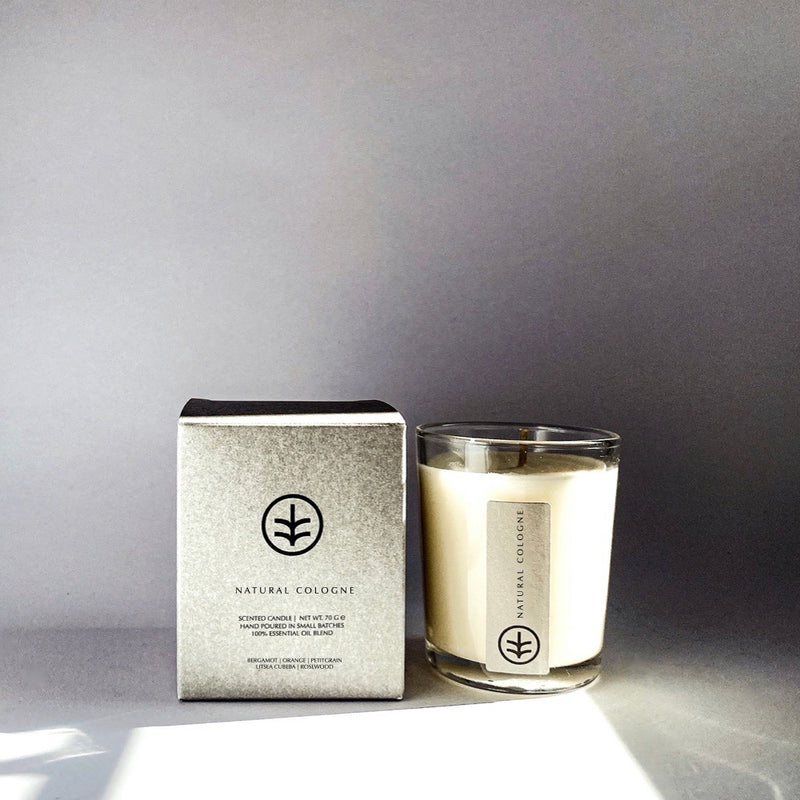 Ethical Bedding Natural Cologne Soy Candle